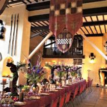 4. The permanent banqueting hall at Sudeley Castle, used by various Kings and Queens of England.